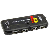 USB2.0 razdjelnik Esperanza EA112, HUB, 4 porta